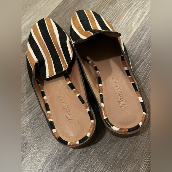 MADEWELL Striped Willa Calf Hair Loafer - Picture 5 of 10